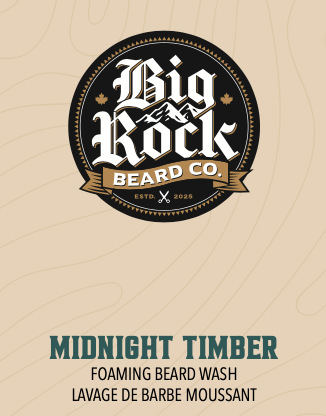 Foaming Beard Wash - Midnight Timber